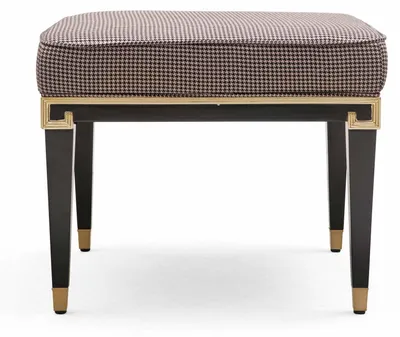 Image de Tabouret de pied design Tabouret textile Coussin Ottomane Tissu d'appoint Nouveau