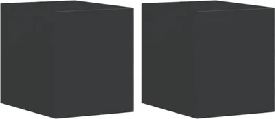 Immagine prodotto di vidaXL Luci da parete per esterni 2 pezzi in alluminio pressofuso nero