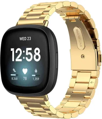 Image de imoshion Bracelet en acier pour le Fitbit Versa 4 / 3 / Sense (2) - Or