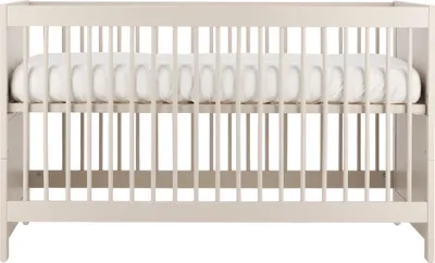 Produktbild von Europe Baby Vittoria III Babybett - Oatmeal - 70 x 140 cm | Babybetten
