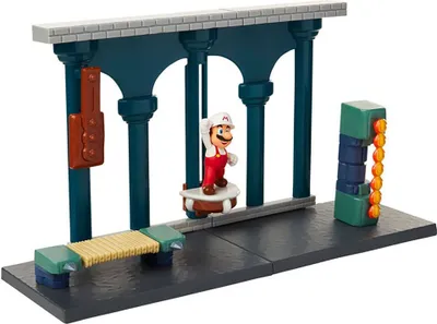 Produktbild von Nintendo Super Mario Lava Castle Spielset, 6,5 cm