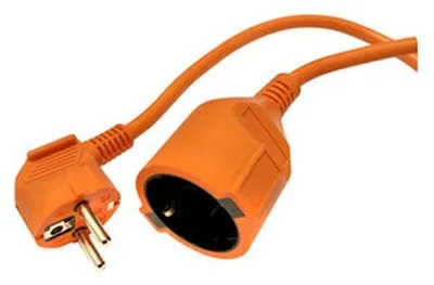 Productafbeelding van Verlengsnoer 15 m - 3 x 1,5 mm - 16 A - Oranje
