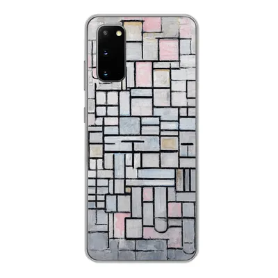 Produktbild von MuchoWow® Handyhülle Schutzhülle Hülle für Samsung Galaxy S20 Komposition 6 - Mondrian - Kunst Silikon Softcase Handy Hülle - Bild