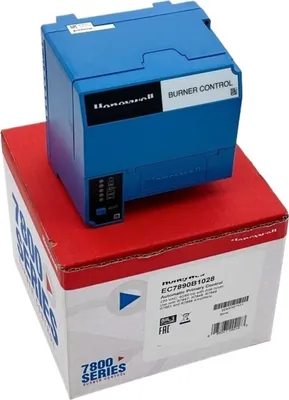 Produktbild von Honeywell EC7890B1028 Brennersteuerung, automatische Primärsteuerung, 230V, 50/60Hz, für Programmsteuerung