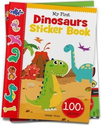 Zdjęcie produktu dla My First Dinosaurs Sticker Book: My First Sticker Books