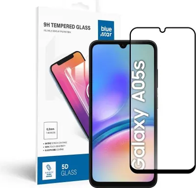 Produktbild von Panzerglas Blue Star 3D - SAMSUNG Galaxy A05s (full glue/case friendly) - schwarz