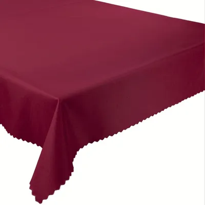 Produktbild von Wasserdichte Polyester Gartentischdecke Weinrot Bordeaux 130x160 cm
