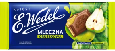 Obrázok produktu pre Wedel Hrušková mliečna čokoláda 100 g