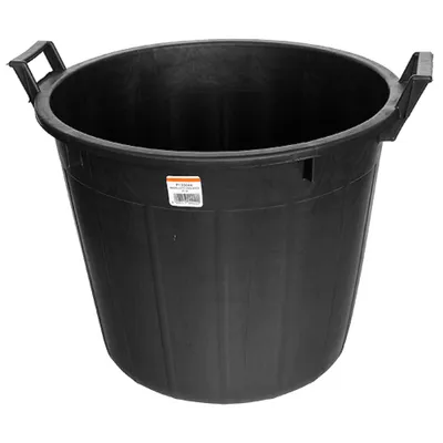 Produktbild von Mehrzweckbehälter aus Kunststoff 32 Liter, Schwarz, Kunststoffbehälter, Tonne, Mehrzweckfass, Universaltonne
