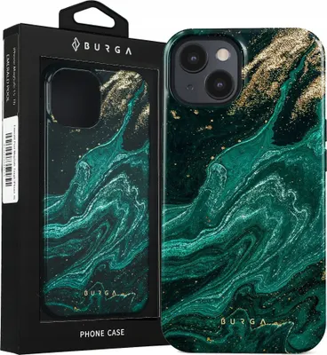 Productafbeelding van BURGA 57294, Obal, Apple, iPhone 15, 15,5 cm (6,1 inch), Marmerlook
