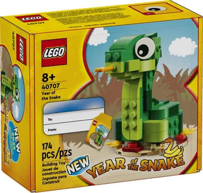 Produktbild von LEGO Iconic Jahr der Schlange, Bausatz, 8 Jahr(e), Kunststoff, 174 Stück(e), 181 g