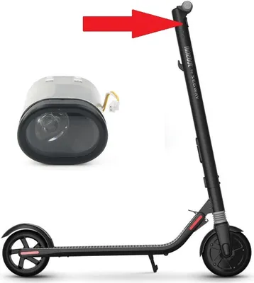Produktbild von LED-Frontleuchte für Ninebot ES1 / ES2 / ES4