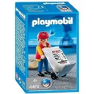 Produktbild von PLAYMOBIL 4475 Hafenarbeiter mit Sackkarre