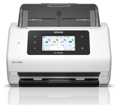 Produktbild von Epson WorkForce DS-800WN - Dokumentenscanner - Duplex - A4/Legal - 600 dpi x 600 dpi - bis zu 50 Seiten/Min. (einfarbig)
