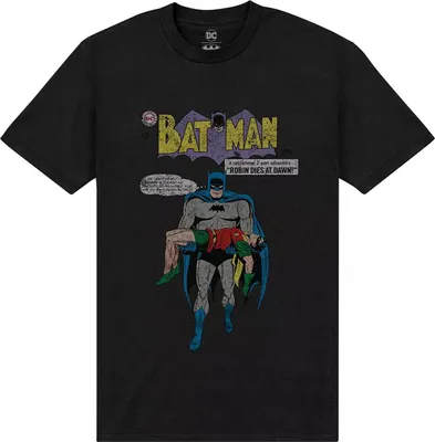 Image de Batman - "Robin Dies At Dawn" T-shirt Homme/Femme Unie PN431 (4XL) (Noir)