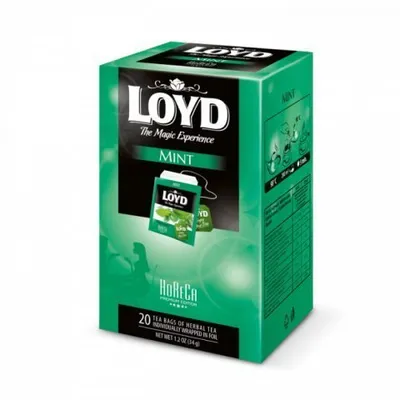 Obrázek produktu pro Čaj Loyd Mint, 20 sáčků