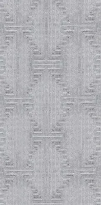 Produktbild von Modern Grau Teppich Kurzflor Abstrakt Geometrisches Design Wohnzimmer