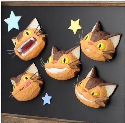 Obrázek produktu pro Magnetky Můj soused Totoro Catbus 6 cm