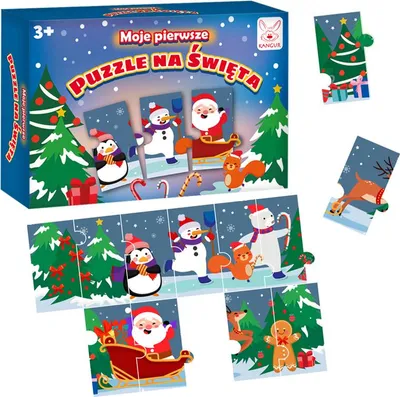 Produktbild von Meine ersten Weihnachts-Puzzles (Spiele, Gesellschaftsspiele)