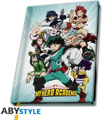 Produktbild von MY HERO ACADEMIA - A5 Notebook Heroes