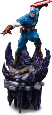 Obrázek produktu pro Marvel Deluxe BDS Art Scale Statue 1/10 Captain America 34 cm