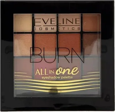Obrázok produktu pre Eveline Paleta očných tieňov All In One 12 farieb 03 Burn 12g