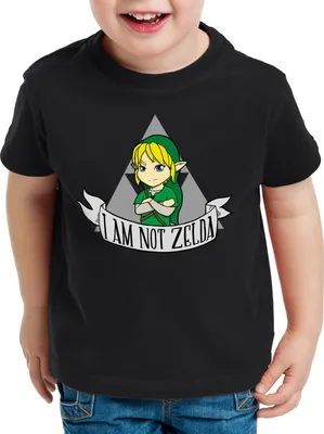 Produktbild von style3 I am not Kinder T-Shirt link gamer