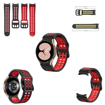 Immagine prodotto di Per Samsung Galaxy Watch 6 5 4 Normal Pro Classic tutte le dimensioni cinturino in silicone TPU