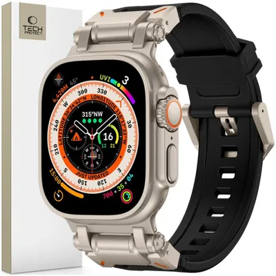Immagine prodotto di Tech-Protect Delta Pro Apple Watch 6 / 7 / 8 / 9 / 10 / Se / Ultra 1 / 2 (44 / 45 / 46 / 49 Mm) Nero/Titanio