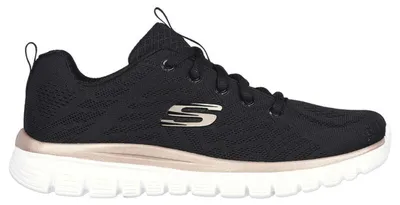 Produktbild von Skechers Graceful Get Connected Black/Rose Gold Größe EU 37