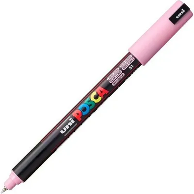 Imagen del producto de Rotuladores POSCA, color rosa claro (6 unidades)