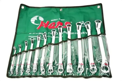 Produktbild von HANS Doppel-Ringschlüsselsatz 16012M
