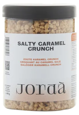 Produktbild von Jorda Gezouten Karamel Crunch 400g – Knuspriger Karamell-Snack mit Salznote