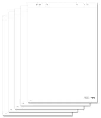 Image de sigel MU166 Bloc pour tableau à feuilles mobiles sigel, 680 x 990 mm, vierge, blanc, en rouleau