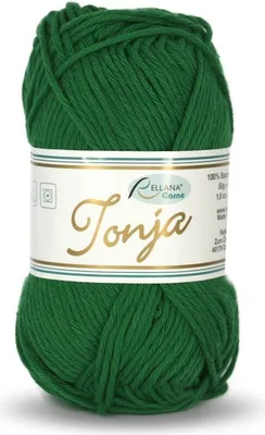 Produktbild von Rellana Tonja,Topflappengarn,Schulgarn,100% Baumwolle,50g/85m 338 tanne