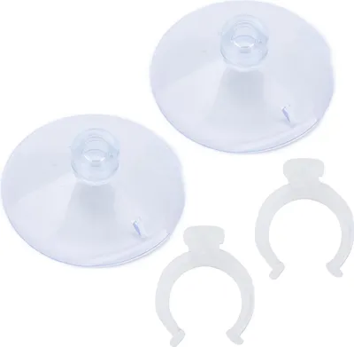 Image de Aquarium Airline Ventouse, Wildly Use Amovible Aquarium Airline Tuyau Ventouse avec Clips f��r Aquarium f��r Aquarium(Peut serrer 16-22mm.)