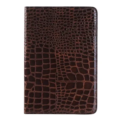 Produktbild von Mobigear Croco iPad Mini 4 (2015) Hülle Klapphülle - Braun