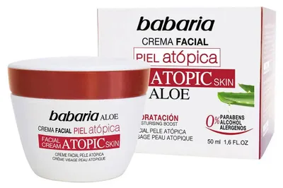 Image de Babaria Atopic Skin Facial Cream 50Ml