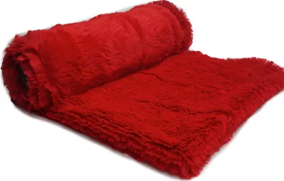 Obrázek produktu pro Napnuté Minky vlasy, Zottelig, Shaggy (18 mm) Rot 50x160 cm