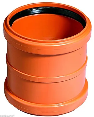 Productafbeelding van KG dubbele muffel DN 125 mm