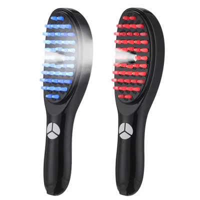 Produktbild von Massagegerät Haarbürste, Phototherapie Kopfmassage Kamm für Haarwachstum