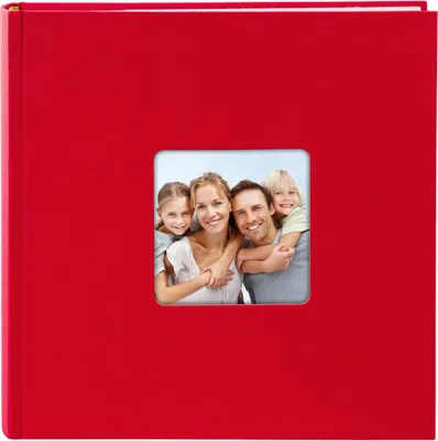 Produktbild von Einsteckalbum Living 200 Fotos 10x15 cm rot