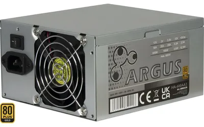 Produktbild von Netzteil Inter Tech Argus HA-600AA2 600W 80+ Gold