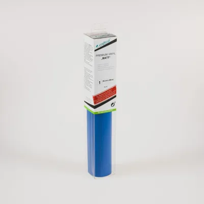 Produktbild von craftcut M33 Plotterfolie matt BLUE 30,5 x 300 cm