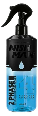 Produktbild von Nishman (Türkei) Nishman | 2-phasen Conditioner Keratin - 400ml - Anti-frizz - Haarpflege - Bartpflege