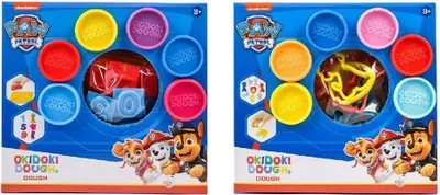Zdjęcie produktu dla Zestaw modeliny Paw Patrol - kreatywna zabawa w modelowanie dla dzieci w wieku od 3 lat