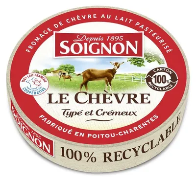 Zdjęcie produktu dla Ser Camembert kozi Soignon 180 g