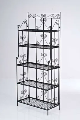 Produktbild von Standregal Garten-Regal C19 aus Eisen  schwarz