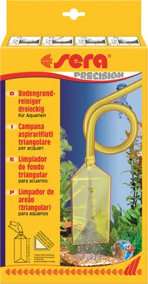 Image de nettoyeur de fond SERA, triangulaire 14 cm