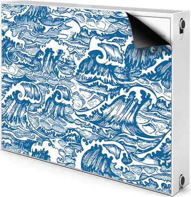 Produktbild von Magnet Heizung Verkleidung Abdeckung Heizung Heizkörperabdeckung 80x60 cm  - Sturm